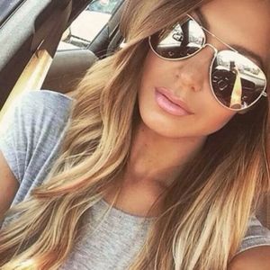 New! Silver Mirrored and Frame Pilot Sunglasses